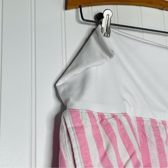 Old Navy Maternity Rollover-Waist Linen Blend Shorts - Picture 4 of 7